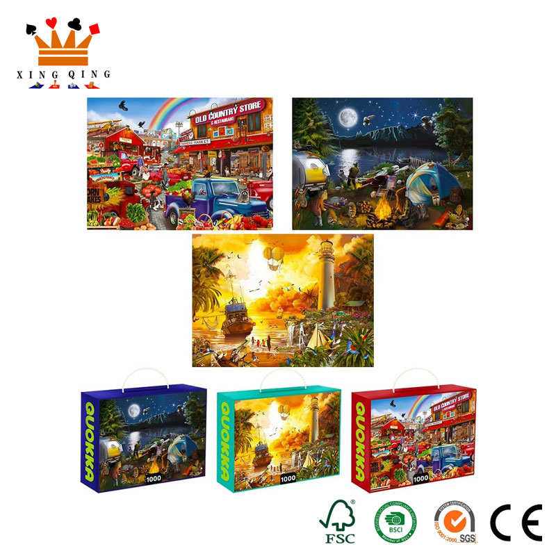 Puzzles 1000 pièces